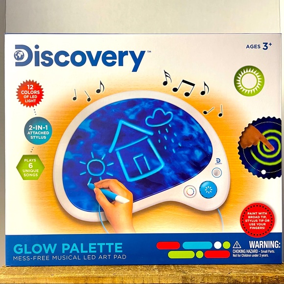 Discovery Other - DISCOVERY Glow Palette Musical LED Art Pad